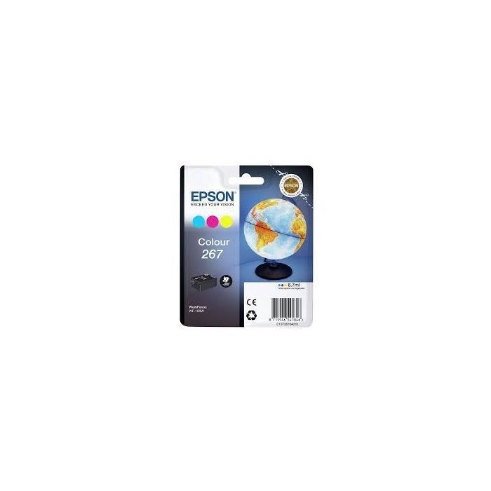 Epson Singlepack Colour WF-100 W 267 Ink Cartridge - Tricolor