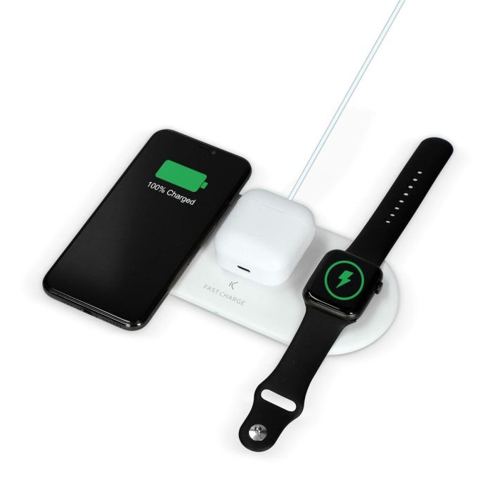 Cargador Inalámbrico KSIX Apple-compatible 6 Cargador Inalámbrico KSIX Apple-compatible 6
