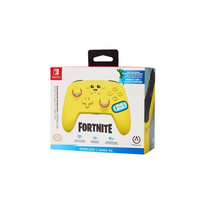 Power A Mando Inalámbrico Mejorado para Nintendo Switch con Diseño Peely, Botones Asignables, Controles de Movimiento, Batería Recargable, NSGP0268-01 6 Power A Mando Inalámbrico Mejorado para Nintendo Switch con Diseño Peely, Botones Asignables, Controles de Movimiento, Batería Recargable, NSGP0268-01 6