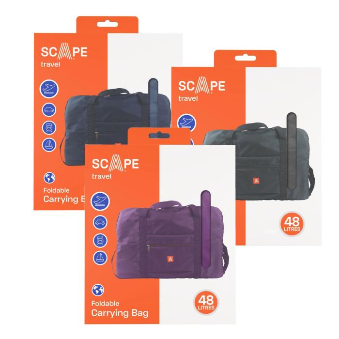 Scape Travel bolsa de viaje 48L (azul, negro, lila) 1 Scape Travel bolsa de viaje 48L (azul, negro, lila) 1