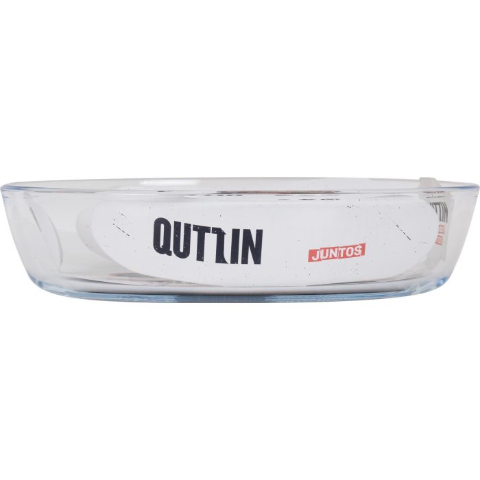 Fuente de vidrio oval Quttin 20.6x13.6 cm 700 cc (6 Unidades) 1