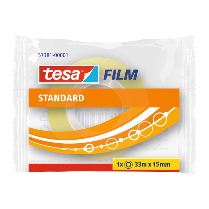 Cinta Adhesiva Tesa Standard 33 Mt X 15 mm 30 unidades 1