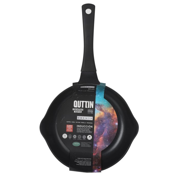 Sartén de aluminio fundido Cosmos Quttin 24 cm (6 Unidades) 1 Sartén de aluminio fundido Cosmos Quttin 24 cm (6 Unidades) 1