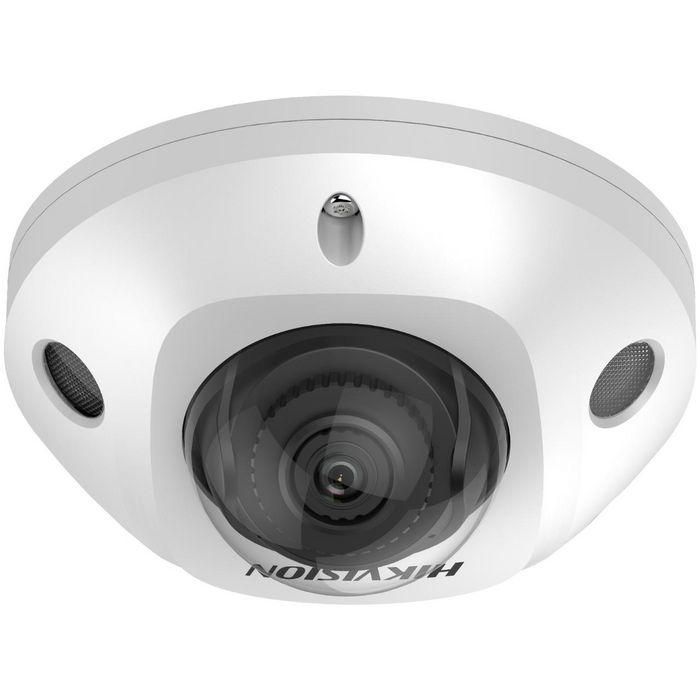 Hikvision Cámara IP minidomo 2M AcuSense 4mm IR30 WDR H.265+ IK08 IP67 12V/PoE. Audio, alarma 2 Hikvision Cámara IP minidomo 2M AcuSense 4mm IR30 WDR H.265+ IK08 IP67 12V/PoE. Audio, alarma 2