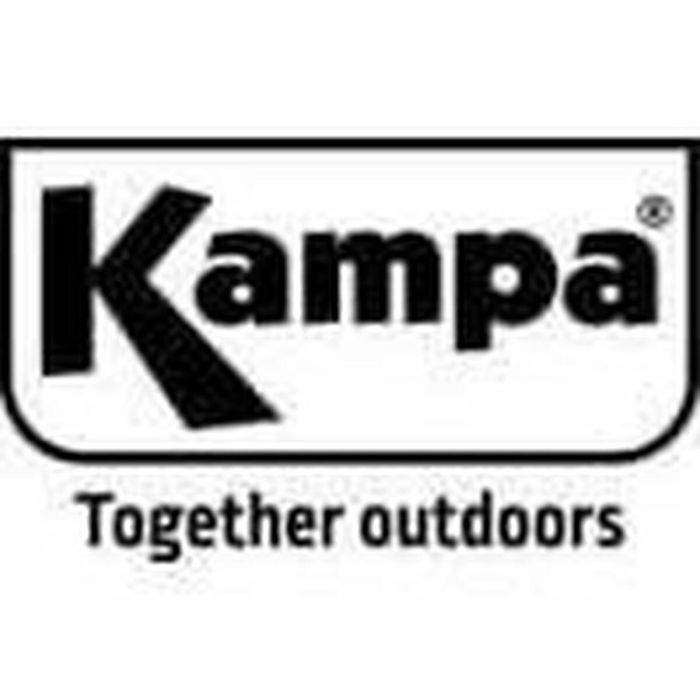 Kampa Trucker Trolley Carro Plegable de 4 Ruedas Gris - Carga 100kg y Ruedas Todo Terreno para Camping, Playa y Hogar 1