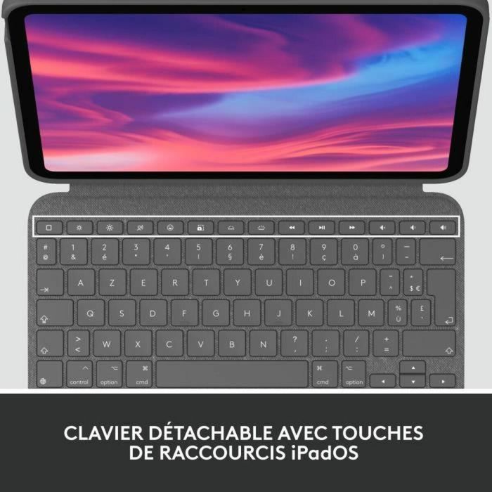 Logitech LOG5099206107618 Combo Touch Keyboard Case para iPad de décima generación desmontable 4 Logitech LOG5099206107618 Combo Touch Keyboard Case para iPad de décima generación desmontable 4