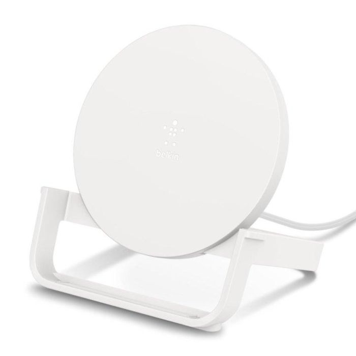 Belkin WIB001VFWH Cargador Inalámbrico 10W Blanco con Soporte Carga Rápida Compatible iPhone Samsung 3 Belkin WIB001VFWH Cargador Inalámbrico 10W Blanco con Soporte Carga Rápida Compatible iPhone Samsung 3