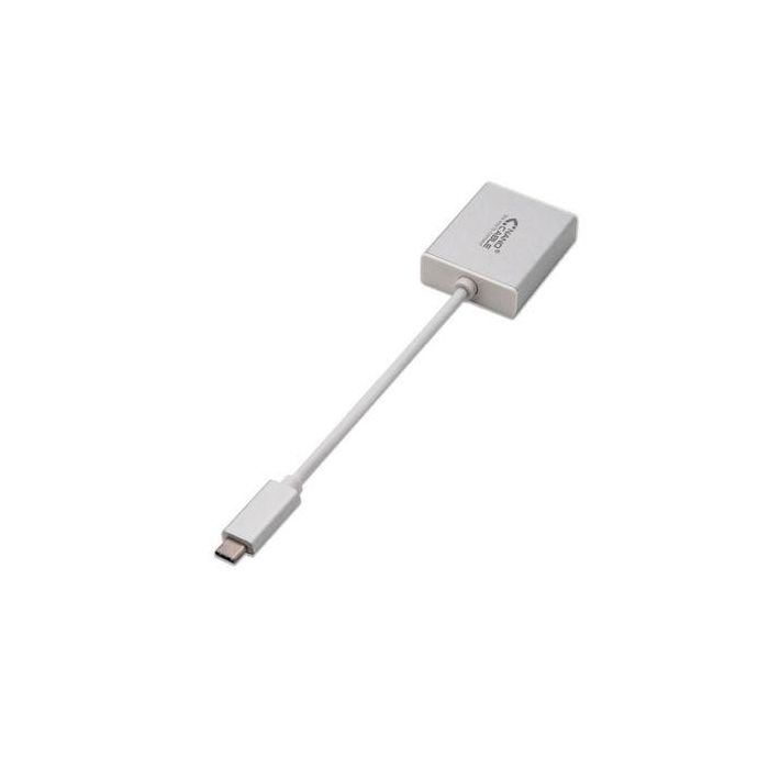 Nanocable 10.16.4101 Cable Conversor USB-C Macho a VGA Hembra 1920x1200@60Hz para Macbook Pro/Chromebook Plata 10 cm 1 Nanocable 10.16.4101 Cable Conversor USB-C Macho a VGA Hembra 1920x1200@60Hz para Macbook Pro/Chromebook Plata 10 cm 1