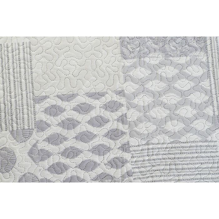 Colcha Cottage DKD Home Decor Beige Gris 260 x 1 x 180 cm 1 Colcha Cottage DKD Home Decor Beige Gris 260 x 1 x 180 cm 1