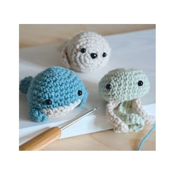Sycomore SYC3517130011877 Caja Encantadora Amigurumi Animales Marinos Edades 10+ 4 Sycomore SYC3517130011877 Caja Encantadora Amigurumi Animales Marinos Edades 10+ 4