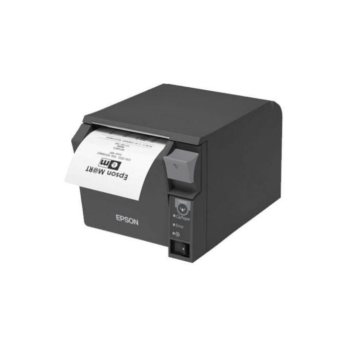Epson TM-T70II C31CD38025C0 Impresora de Tickets Térmica TPV Ancho 80mm USB Ethernet 250mm/s Negra Carga Frontal Corte Automático 0 Epson TM-T70II C31CD38025C0 Impresora de Tickets Térmica TPV Ancho 80mm USB Ethernet 250mm/s Negra Carga Frontal Corte Automático 0