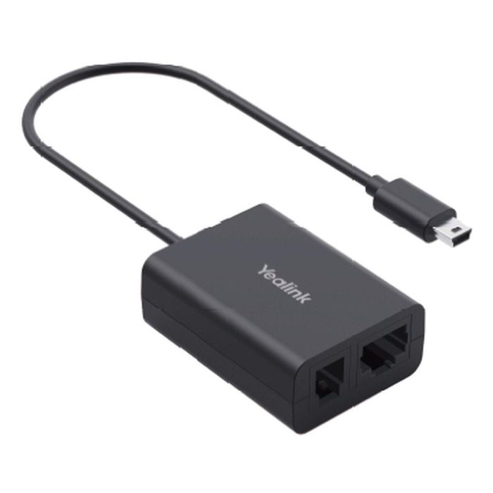 Yealink EHS62 Adaptador EHS para control de llamadas remoto de auriculares Yealink y Cisco/Avaya/Poly/Grandstream/Mitel/Unify. Negro. 0 Yealink EHS62 Adaptador EHS para control de llamadas remoto de auriculares Yealink y Cisco/Avaya/Poly/Grandstream/Mitel/Unify. Negro. 0