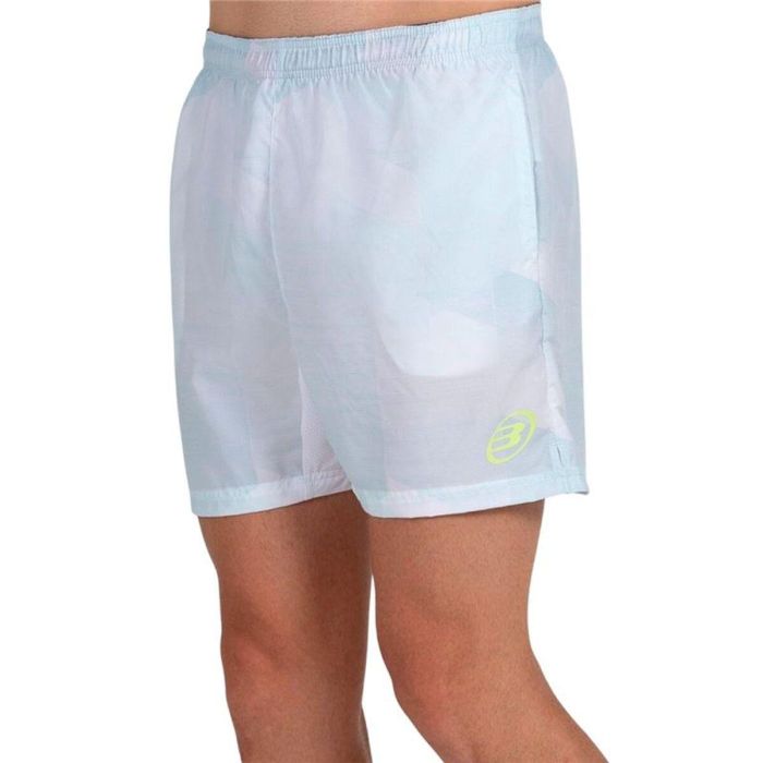 Pantalones Cortos Deportivos para Hombre Bullpadel Lleno 012 Blanco Pádel 43 2