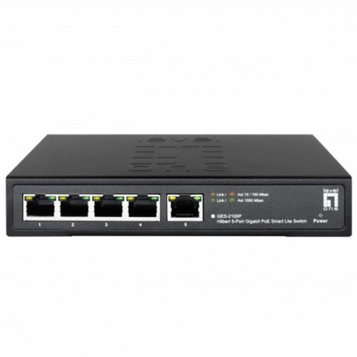 Switch Level One Ges - 2105P 5 Puertos Switch Level One Ges - 2105P 5 Puertos
