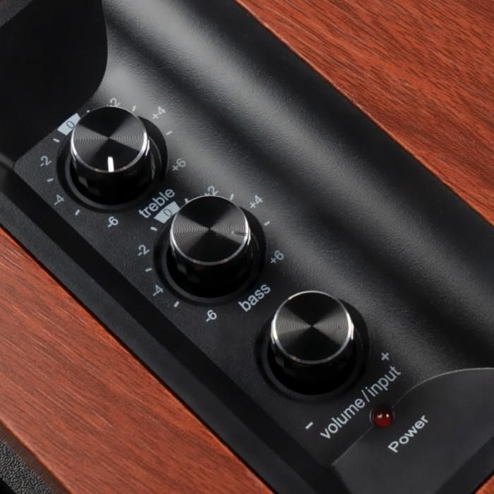 Edifier Altavoces de Estantería R1700BTs 2.0 Bluetooth 5.0, 66W RMS, Inalámbricos, Madera/Negro 4