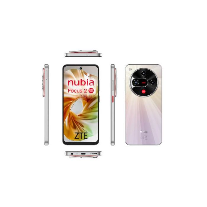 ZTE P720F11W Nubia Focus 2 5G Blanco 8GB RAM 256GB Almacenamiento Pantalla 6.7 Pulgadas Android 15 108MP Cámara Batería 5000mAh 5 ZTE P720F11W Nubia Focus 2 5G Blanco 8GB RAM 256GB Almacenamiento Pantalla 6.7 Pulgadas Android 15 108MP Cámara Batería 5000mAh 5