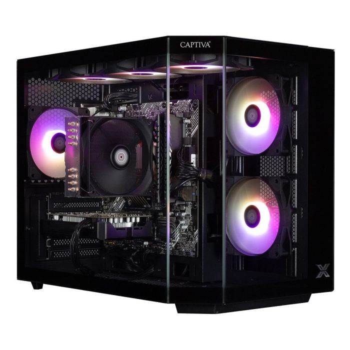 Captiva PC Advanced Gaming R92-586 | AMD Ryzen 7 5700X 3.4 GHz | 32 GB RAM DDR4 | 1 TB SSD M.2 | NVIDIA GeForce RTX 5060 Ti 8 GB | Windows 11 Home | Negro 1 Captiva PC Advanced Gaming R92-586 | AMD Ryzen 7 5700X 3.4 GHz | 32 GB RAM DDR4 | 1 TB SSD M.2 | NVIDIA GeForce RTX 5060 Ti 8 GB | Windows 11 Home | Negro 1