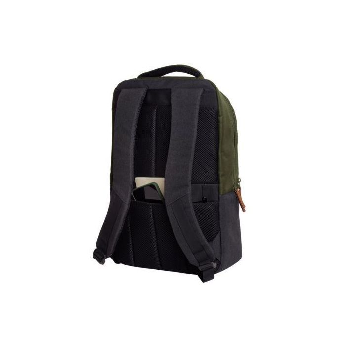 Trust 25243 Mochila Lisboa para Portátiles 16" | Duradera, 23L, Acolchada, RPET Reciclada de Plástico | Resistente a Golpes y Clima Verde 2 Trust 25243 Mochila Lisboa para Portátiles 16" | Duradera, 23L, Acolchada, RPET Reciclada de Plástico | Resistente a Golpes y Clima Verde 2