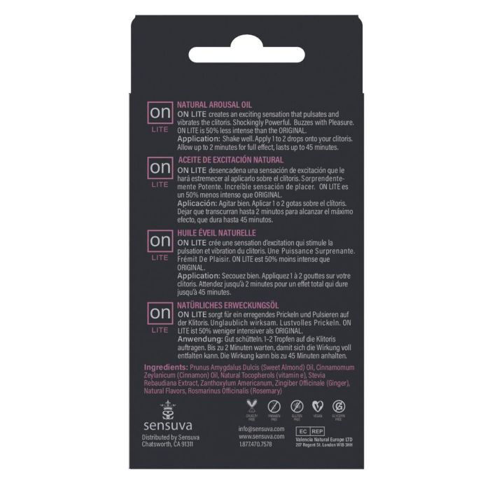 Aceite Estimulante Sensuva 28 Aceite Estimulante Sensuva 28