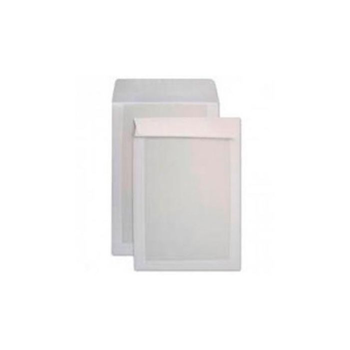 Sam Sobre Papel 90 gr Din C4 Internacional Con Tira De Silicona Respaldo Carton 229x324 mm Offset Blanco -Caja 100U- Sam Sobre Papel 90 gr Din C4 Internacional Con Tira De Silicona Respaldo Carton 229x324 mm Offset Blanco -Caja 100U-