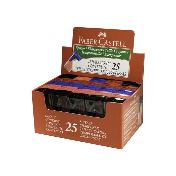 Afilalapiz Faber-Castell Con Deposito Expositor De 25