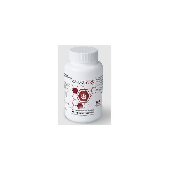 N&N NOVA NUTRICION Cardio Stick | Apoyo Cardiovascular con Granada, Pino, Vitaminas B1, B3, B12, C, D y Potasio | 60 Cápsulas