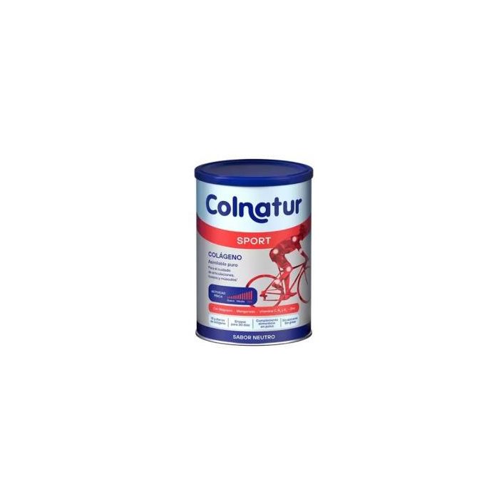 Colnatur Sport Colágeno Hidrolizado Sabor Neutro 330g - Articulaciones, Huesos y Músculos del Deportista