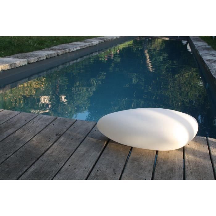 Guijarro solar luminoso - Blanco 2 Guijarro solar luminoso - Blanco 2