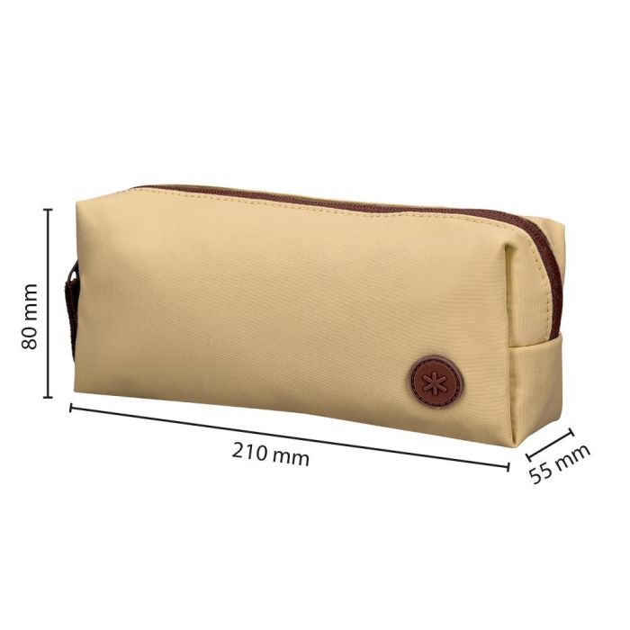 Estuche Portatodo Antartik 1 Compartimento Compañero De Mochila Teens Beige 80 X 55 X 210 mm 1