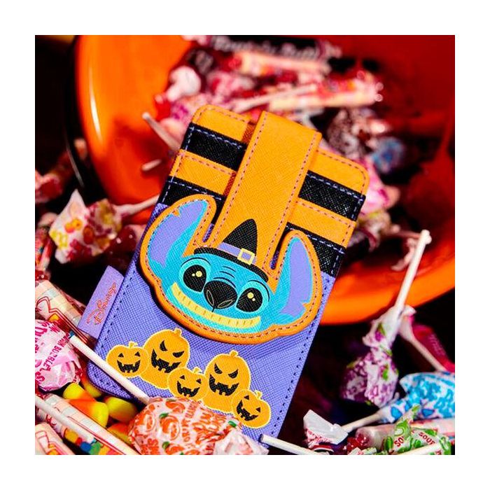 Tarjetero Halloween Stitch Disney Loungefly 3 Tarjetero Halloween Stitch Disney Loungefly 3