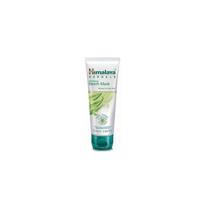 Himalaya Mascarilla Facial Neem 75 ml para Acné y Espinillas, Regula Grasa