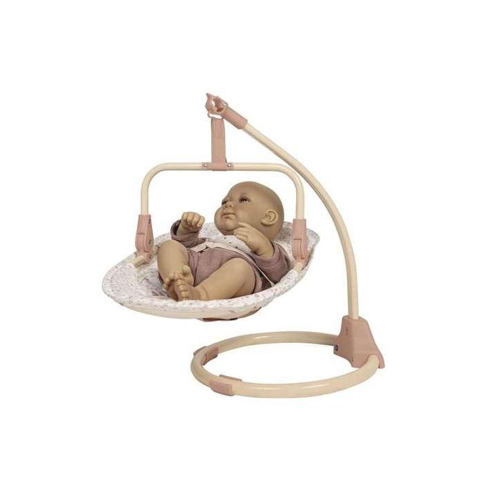 Decuevas Trona Columpio Tulipe 3x1 para Muñecas hasta 50 cm, 30x31x60 cm 3