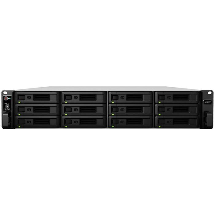 Synology RX1217RP Bastidor 2U Unidad de Expansión para Servidor NAS 12 Bahías (Sin Discos) Fuente Redundante