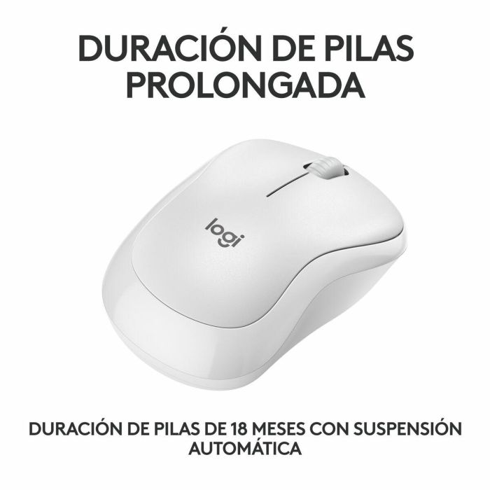 Ratón Logitech M240 Blanco 7