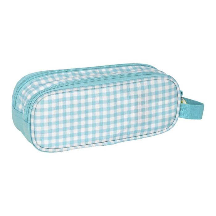 Estuche Escolar BlackFit8 Fly with me Blanco Azul cielo 21 x 8 x 6 cm 3 Estuche Escolar BlackFit8 Fly with me Blanco Azul cielo 21 x 8 x 6 cm 3