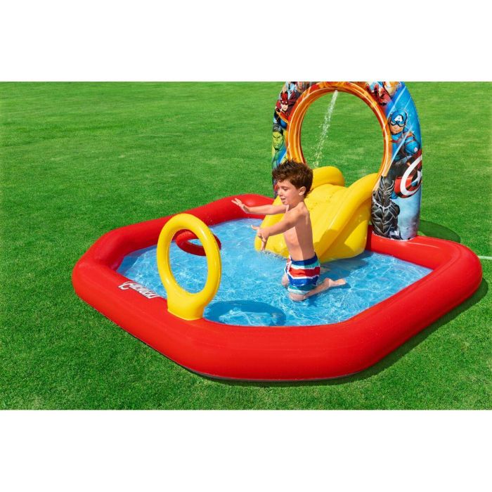 Piscina Infantil Bestway The Avengers Multicolor +2 Años PVC Plástico 7 Piscina Infantil Bestway The Avengers Multicolor +2 Años PVC Plástico 7