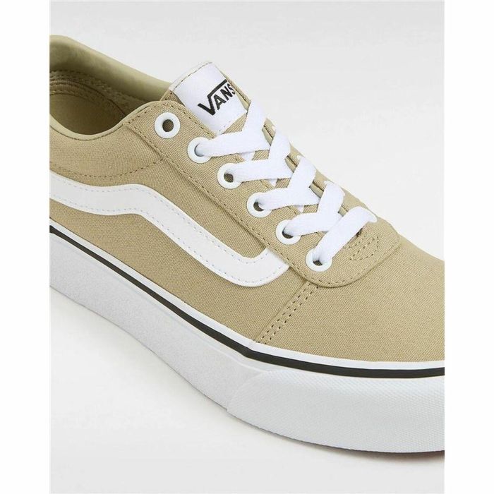 Zapatillas Casual de Mujer Vans Ward Platform Cnvs Elm Beige Marrón claro 1