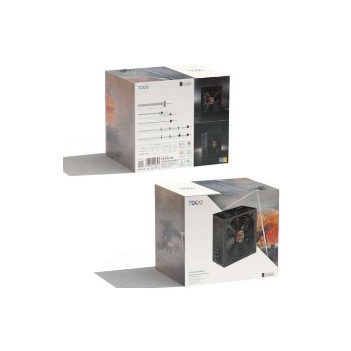 Fuente de Alimentación TooQ TQHELIOS-650SP/ 650W/ Ventilador 12cm/ 80 Plus Bronze 4 Fuente de Alimentación TooQ TQHELIOS-650SP/ 650W/ Ventilador 12cm/ 80 Plus Bronze 4