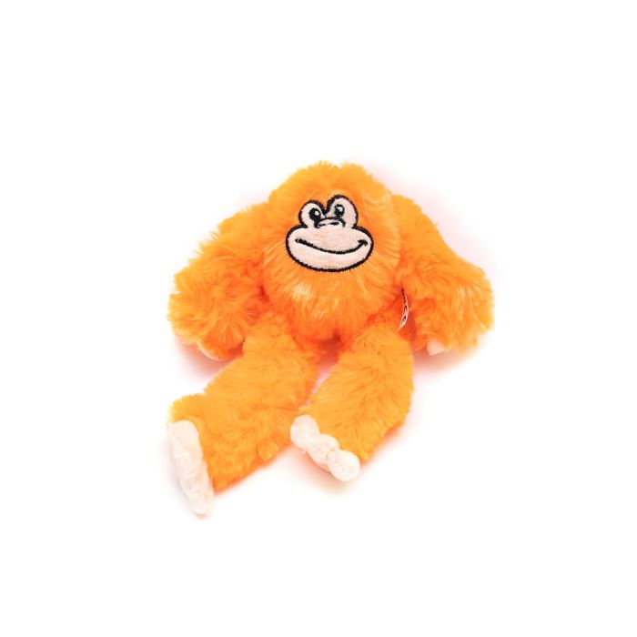 Gloria Mini Kika Peluche Para Perros Mono Naranja Con Sonido 2