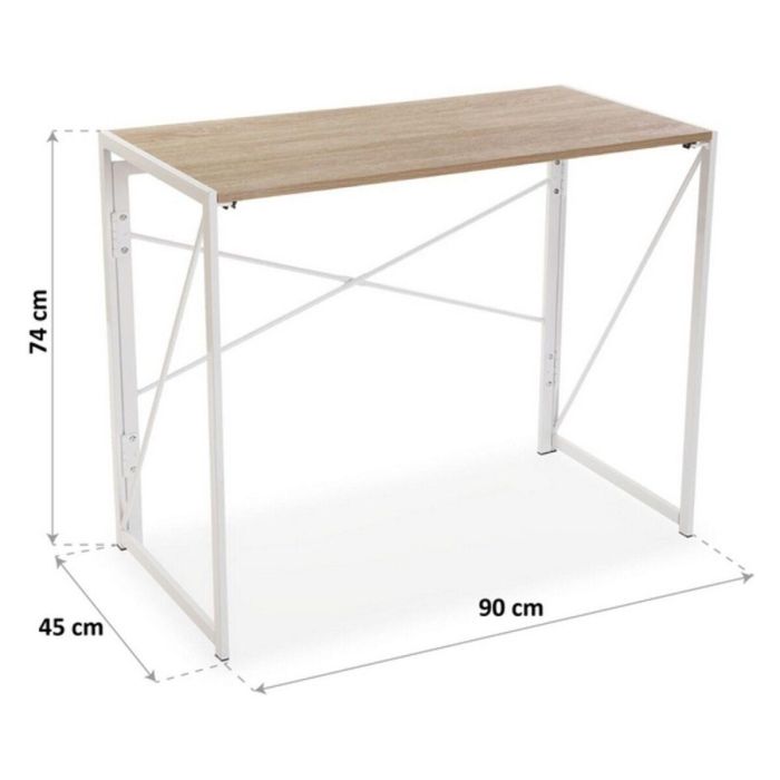 Mesa de Escritorio Plegable Madera (45 x 74 x 90 cm) 1 Mesa de Escritorio Plegable Madera (45 x 74 x 90 cm) 1