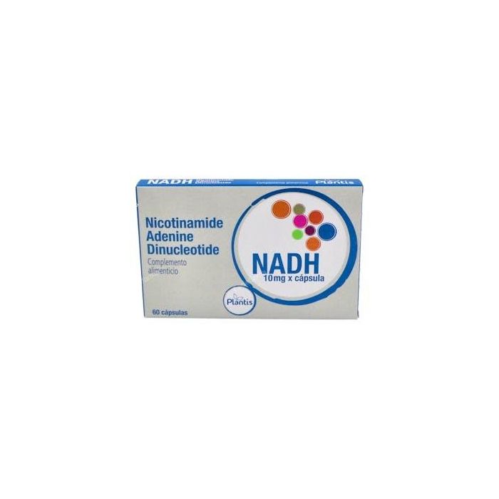 Plantis NADH Nicotinamida Adenina Dinucleótido 60 Cápsulas para Energía y Metabolismo Celular