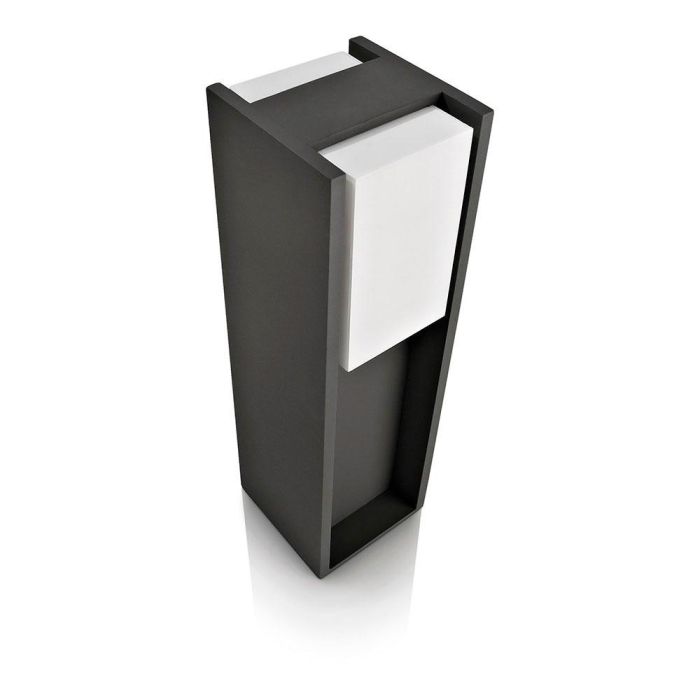 Philips Baliza LED E27 Modelo Bridge, Aluminio Antracita, 12.1x40.2x12.1 cm, IP44 1 Philips Baliza LED E27 Modelo Bridge, Aluminio Antracita, 12.1x40.2x12.1 cm, IP44 1
