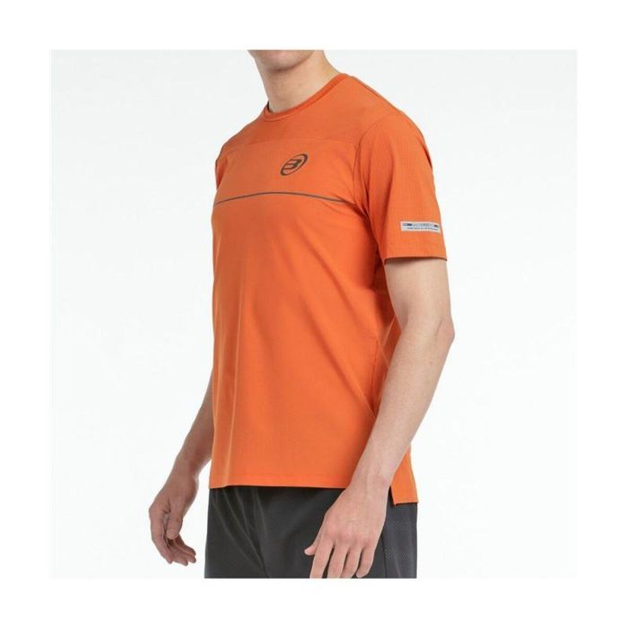 Camiseta de Manga Corta Hombre Bullpadel Monda Naranja Pádel 44 2