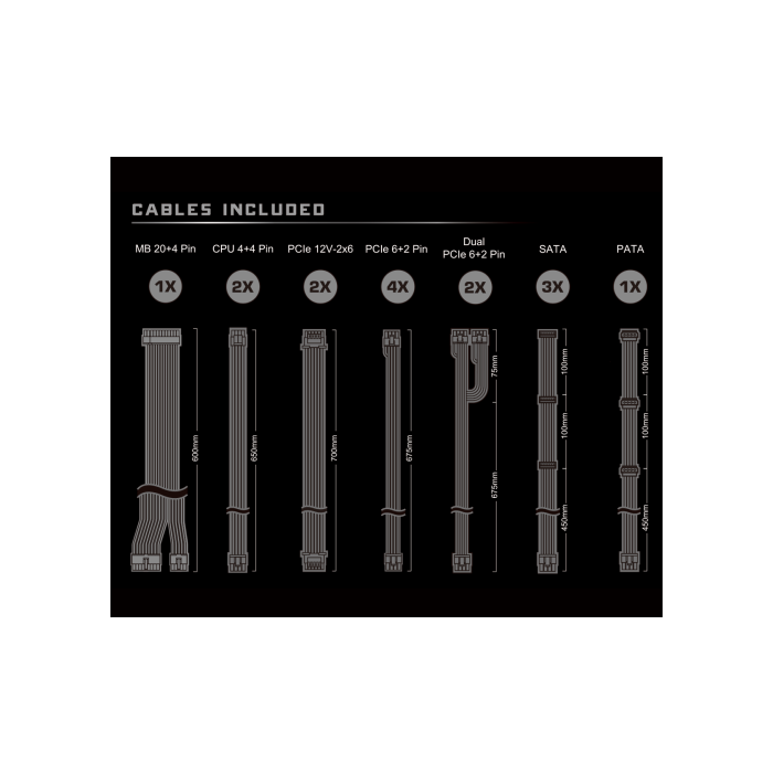 ASRock Taichi TC-1300T Fuente de Alimentación 1300W 80 PLUS Titanium ATX Negro - 90-UXT130-TFEAAB 6