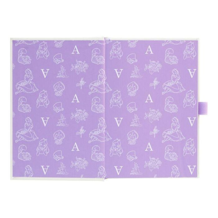 Cuaderno A5 premium + boligrafo Alicia en el Pais de las Maravillas Disney 2