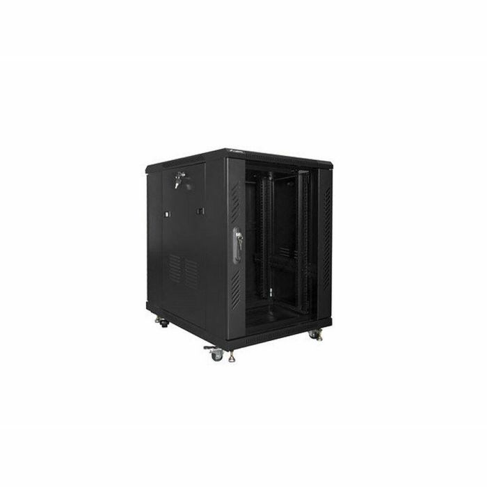 Lanberg FF01-6815-12B armario rack 15U Rack o bastidor independiente Negro Lanberg FF01-6815-12B armario rack 15U Rack o bastidor independiente Negro