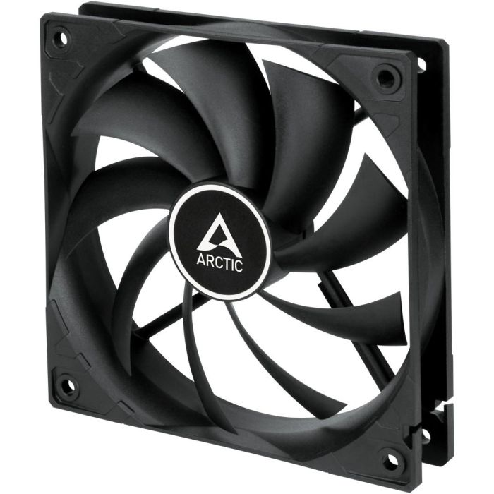 ARCTIC F12 Ventilador para Carcasa de Ordenador, 120mm, 1350 RPM, Bajo Ruido (0.3 sonio), Negro