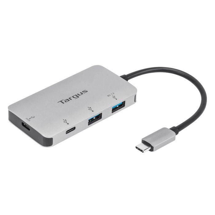 Targus ACH228 Plata, compatible con Thunderbolt 3 host, para Windows, MacOS y Chrome OS, con dimensiones de 85x45x10mm Targus ACH228 Plata, compatible con Thunderbolt 3 host, para Windows, MacOS y Chrome OS, con dimensiones de 85x45x10mm