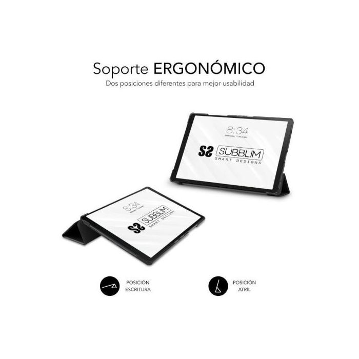 Subblim Funda Shock Case para Samsung Galaxy Tab A9 8,7" con Soporte y Cierre Magnético Negro SUBCST-5SC030 2