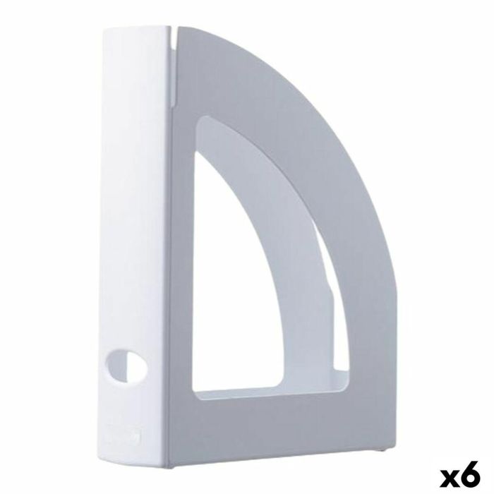 Revistero Archivo 2000 Ecogreen Blanco A4 Poliestireno 25 x 8 x 32 cm (6 Unidades) 0 Revistero Archivo 2000 Ecogreen Blanco A4 Poliestireno 25 x 8 x 32 cm (6 Unidades) 0